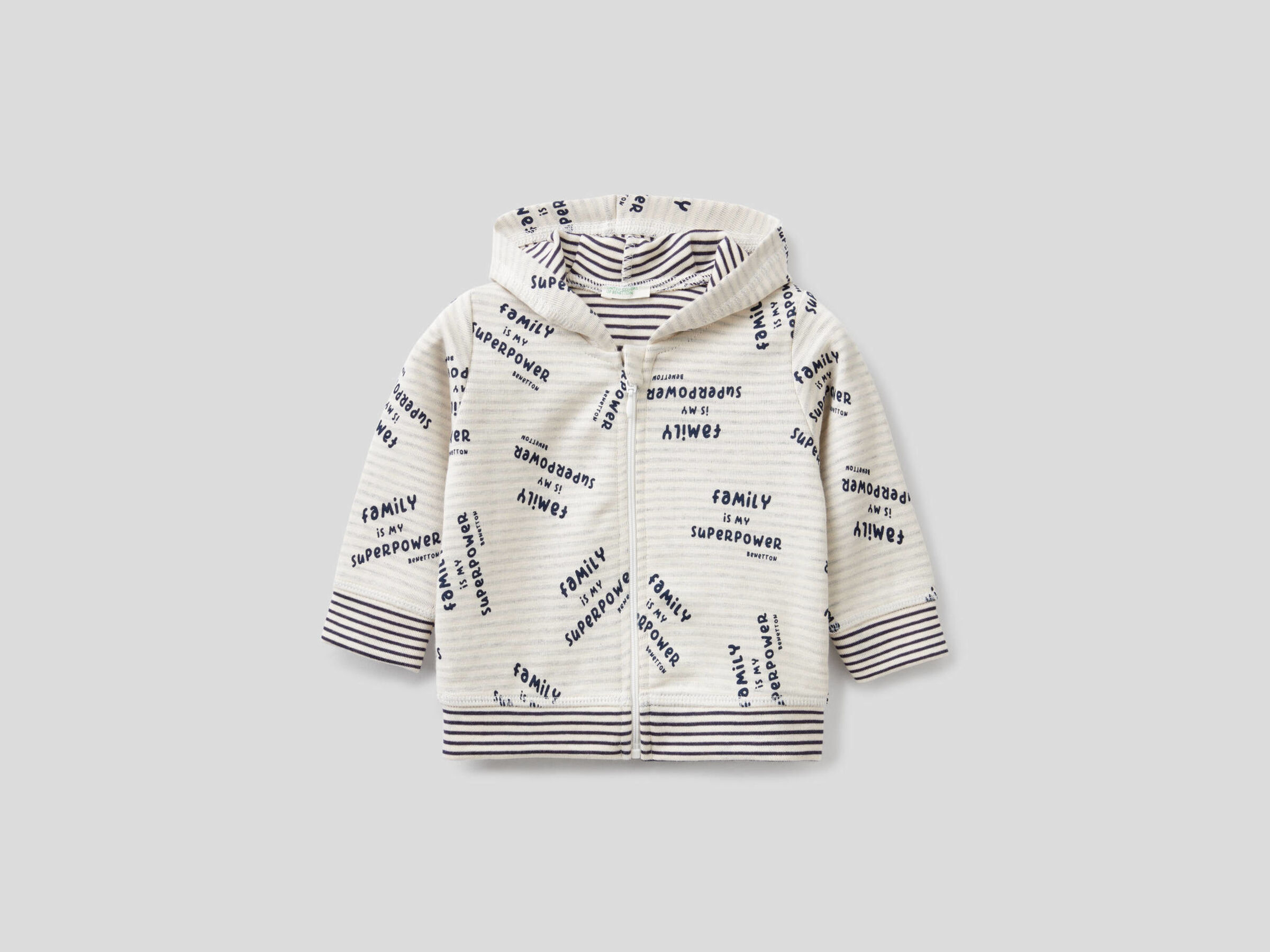 Hoodie in stretch organic cotton image number null