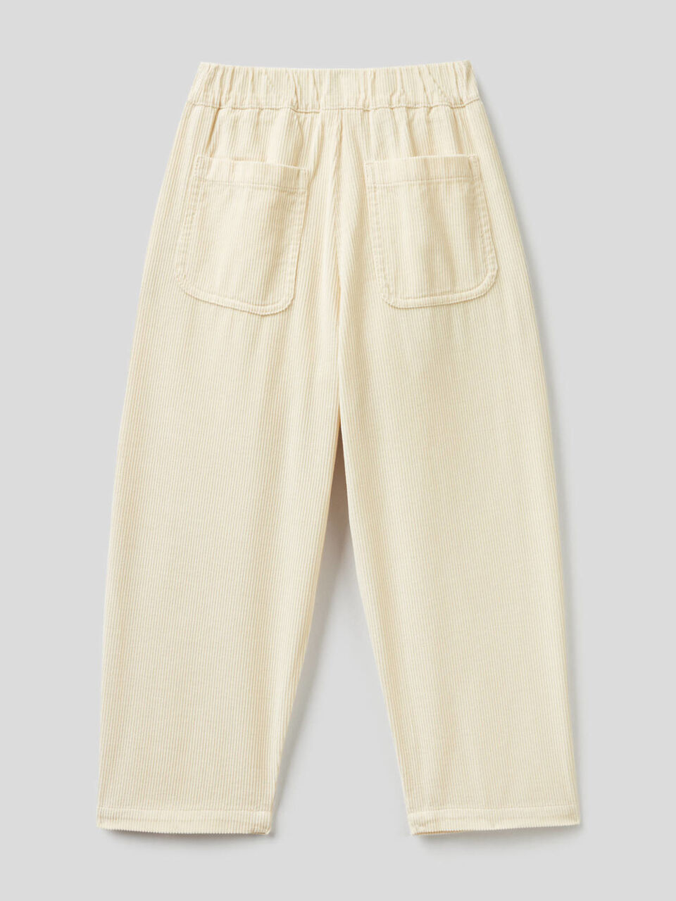 Slouchy trousers in ribbed velvet image number 2