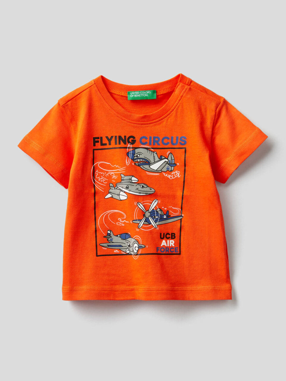 Pure cotton t-shirt with print image number null