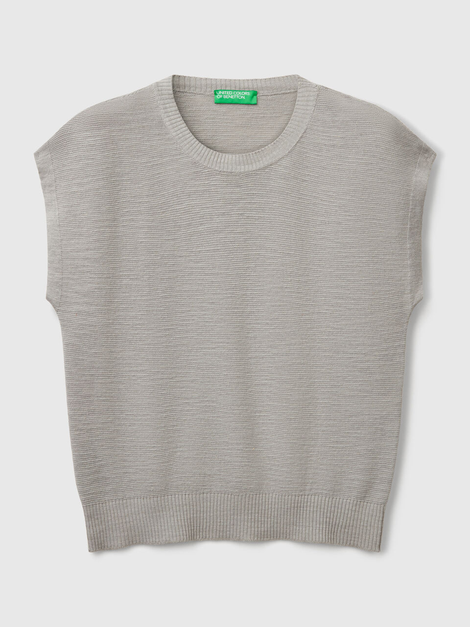 SLEEVELESS SWEATER Women image number 1