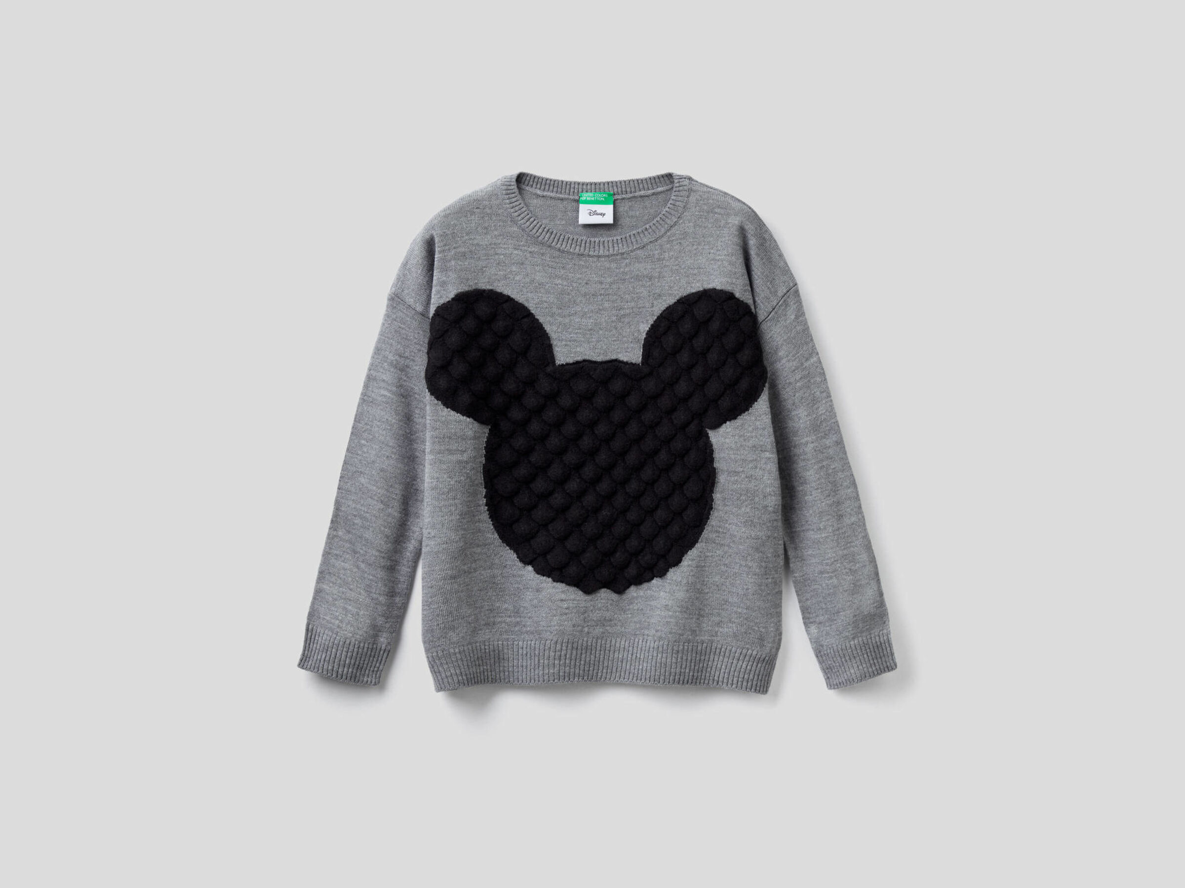 Sweater with Mickey Mouse embossed inlay image number null