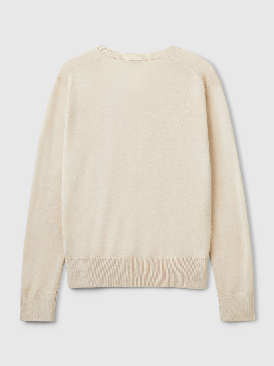 V NECK SWEATER L/S Women image number 2