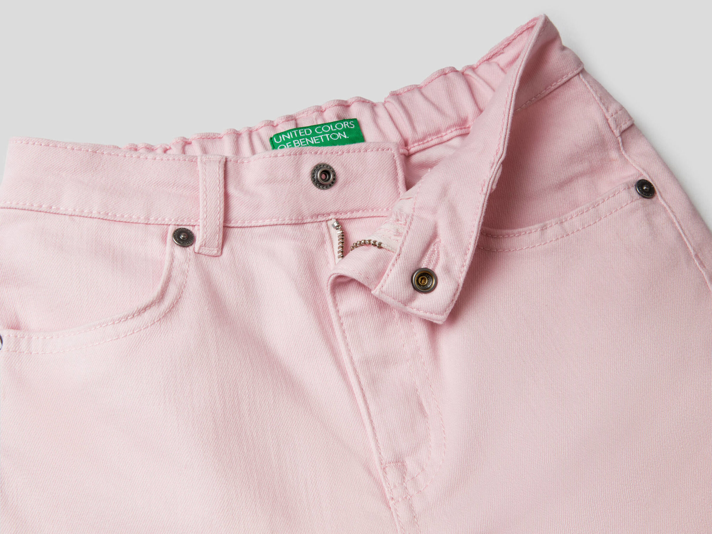 Trousers with elastic waist image number null