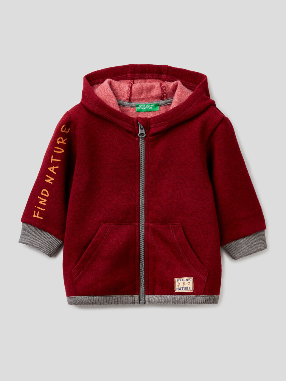 Zip-up hoodie image number 1