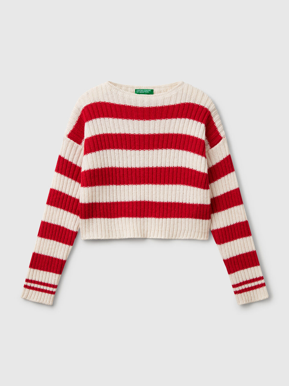 BOAT-NECK SWEAT.L/S Junior Girl image number 1