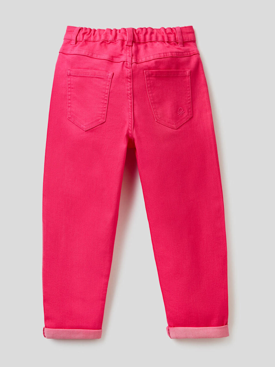 Trousers with elastic waist image number 2