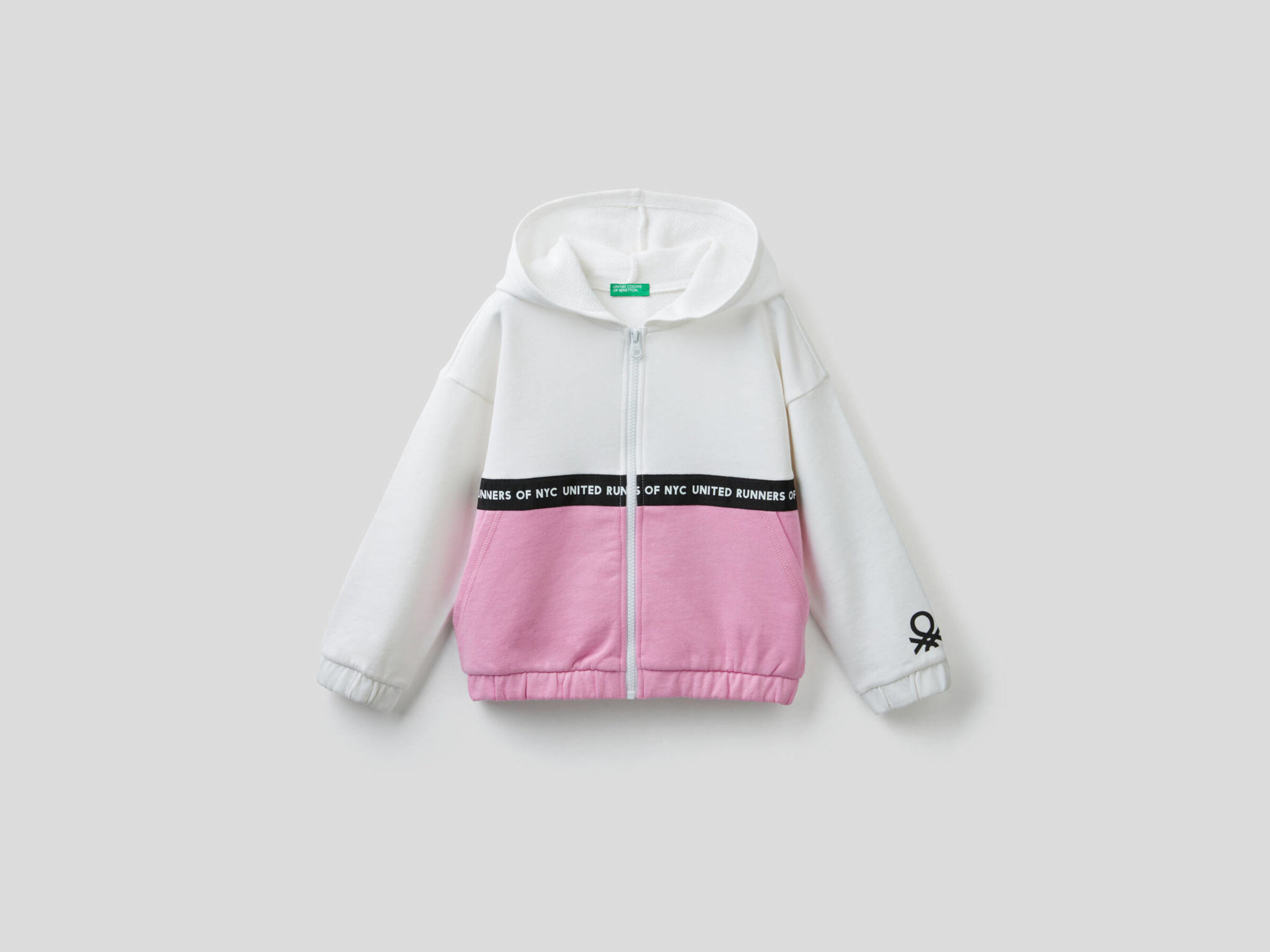 Color block hoodie image number null