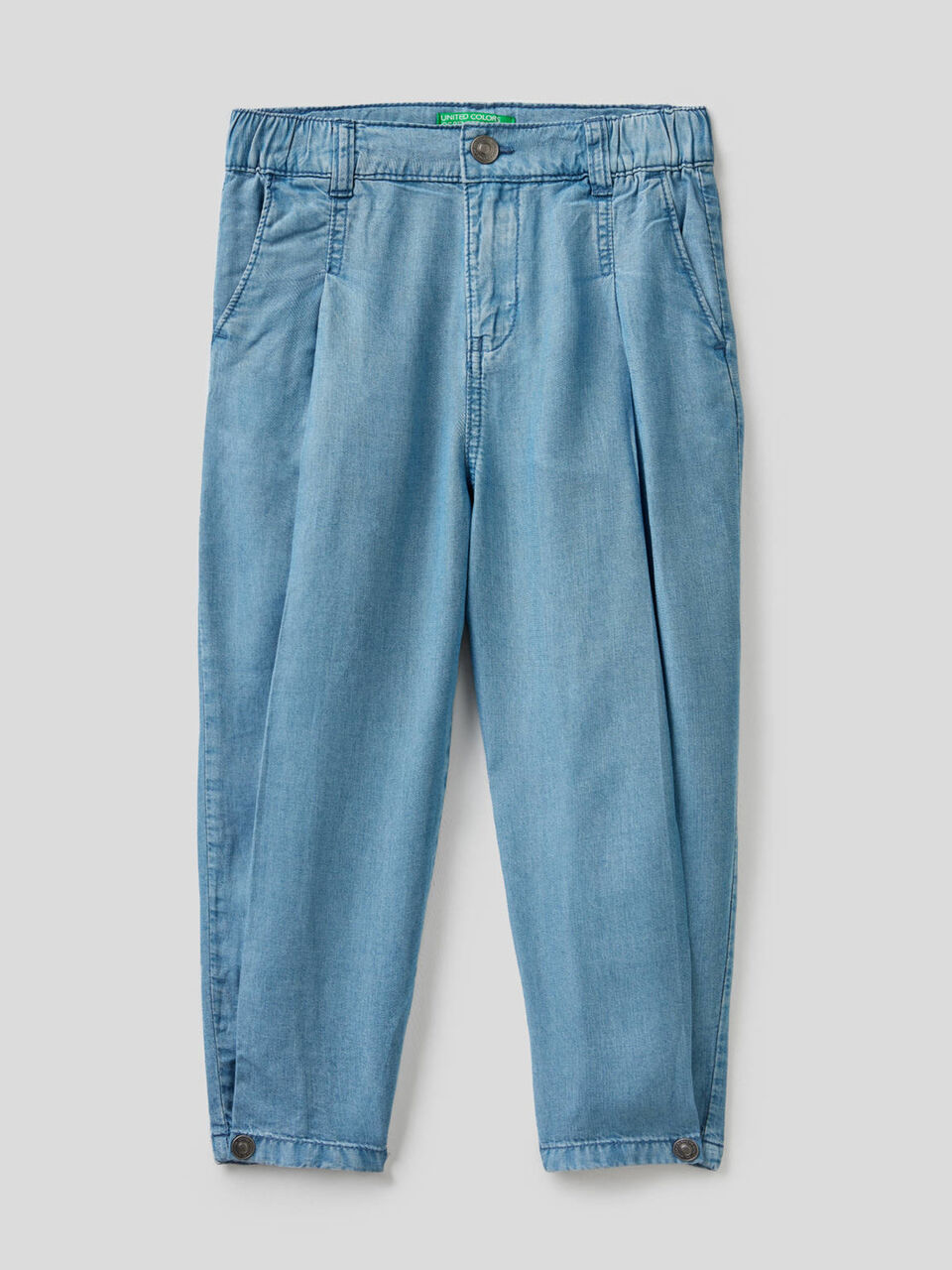 Carrot fit trousers image number null