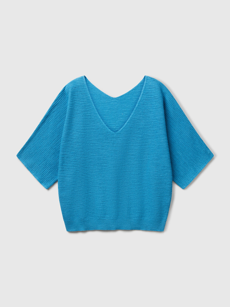 V NECK SWEATER H/S Women image number 1