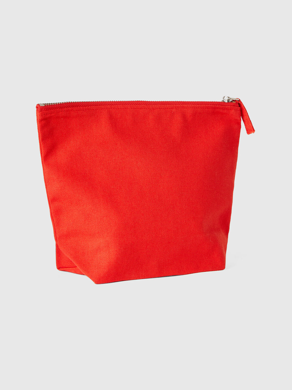 Red clutch in pure cotton image number 2