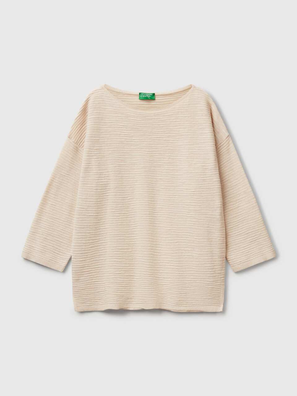 BOAT-NECK SWEAT.L/S Women image number 1