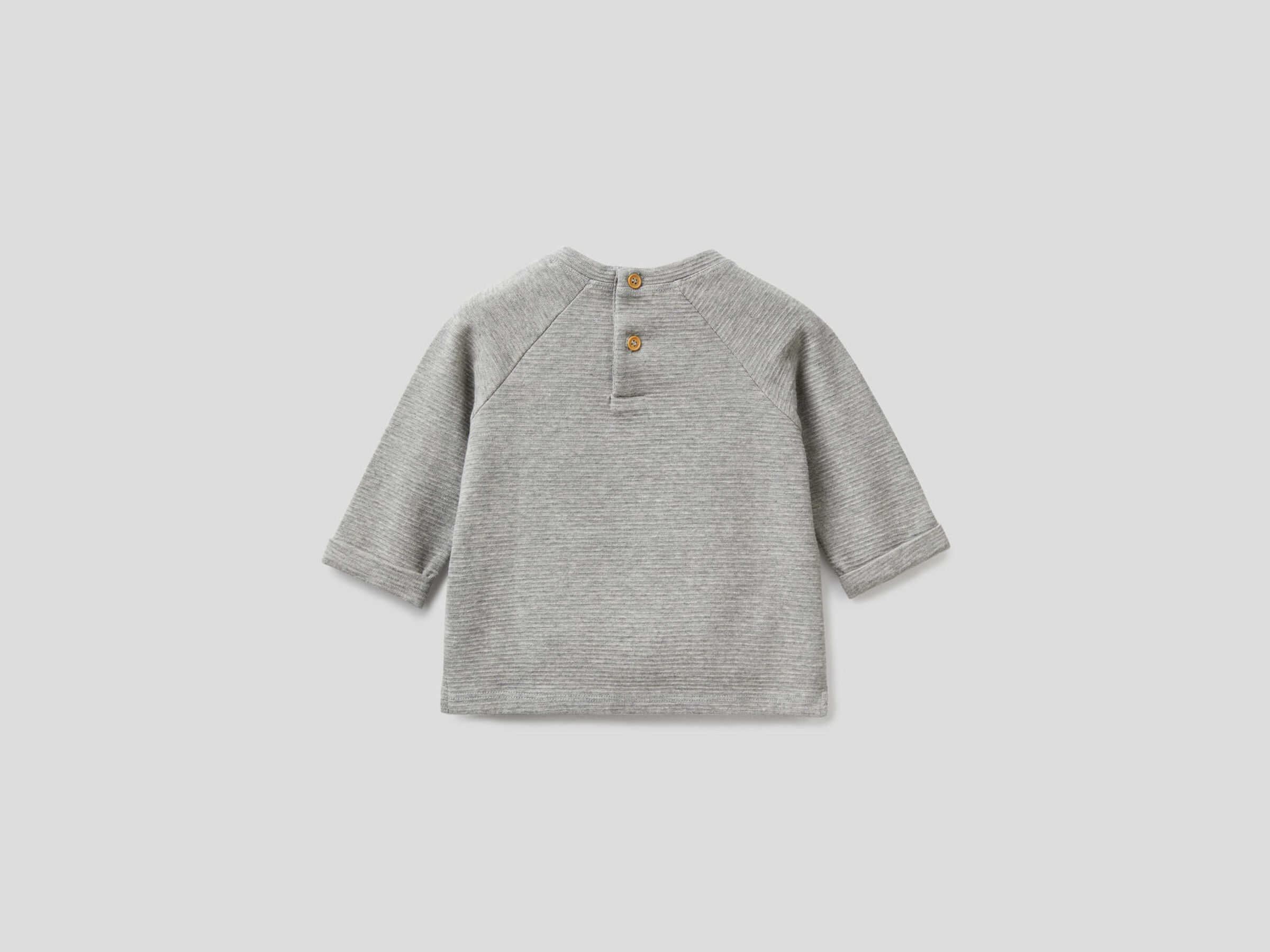 Sweatshirt in stretch organic cotton image number null