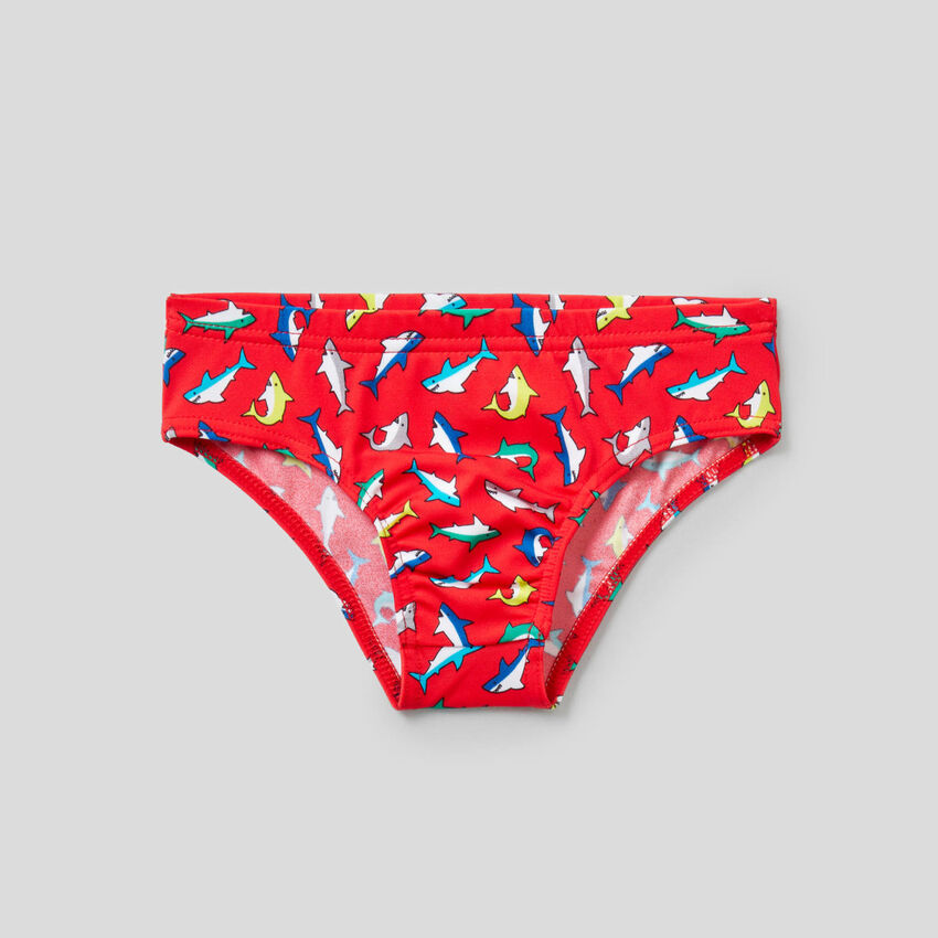 Swimsuit with print