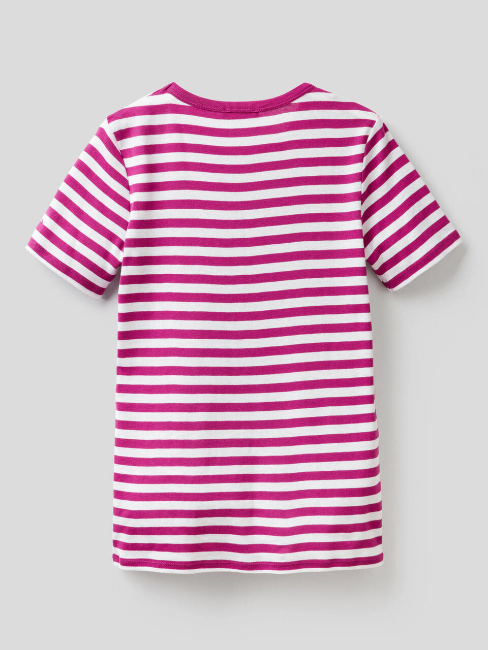 Crew neck striped t-shirt image number 2