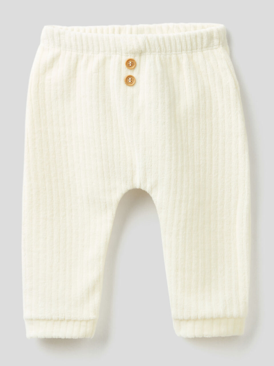 Chenille trousers with animal image number 1