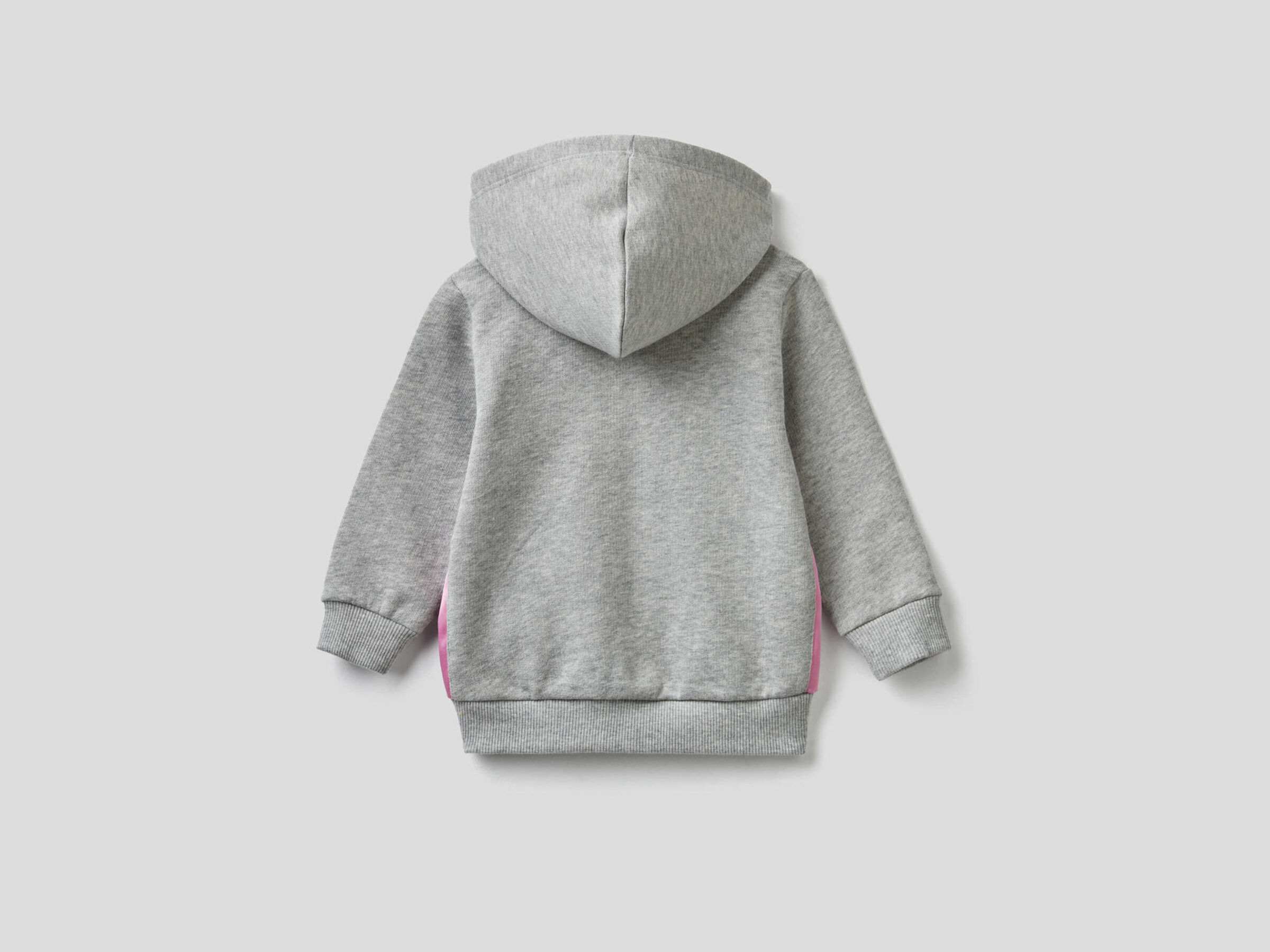 Cotton sweatshirt with sound-effect patch image number null