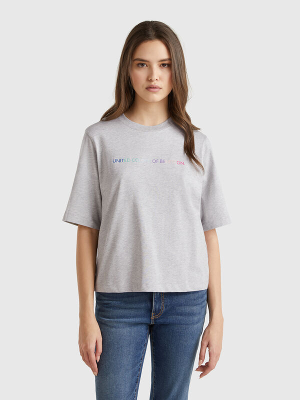 T-shirt with logo print Women