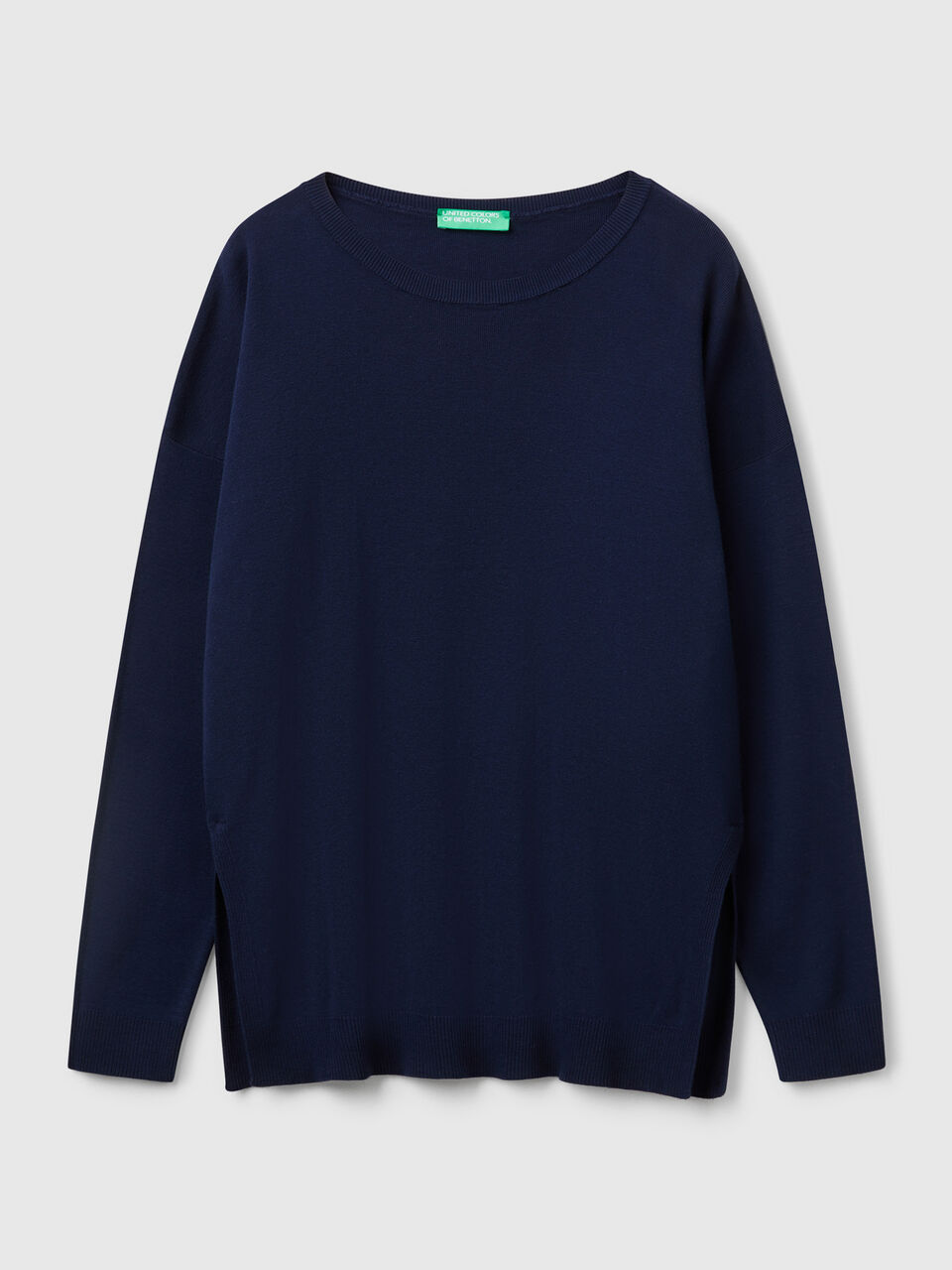 BOAT-NECK SWEAT.L/S Women image number 1