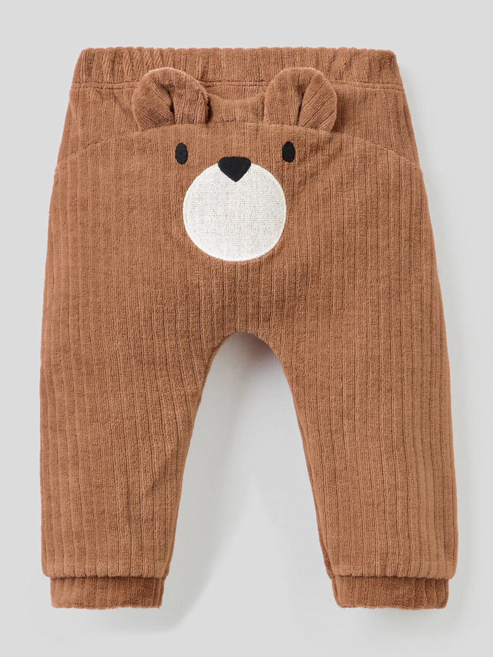 Chenille trousers with animal image number 2