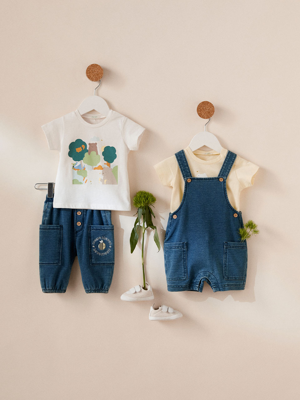 Mono para Bebés United Colors of Benetton Overall