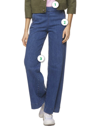 Benetton Pants Size Chart