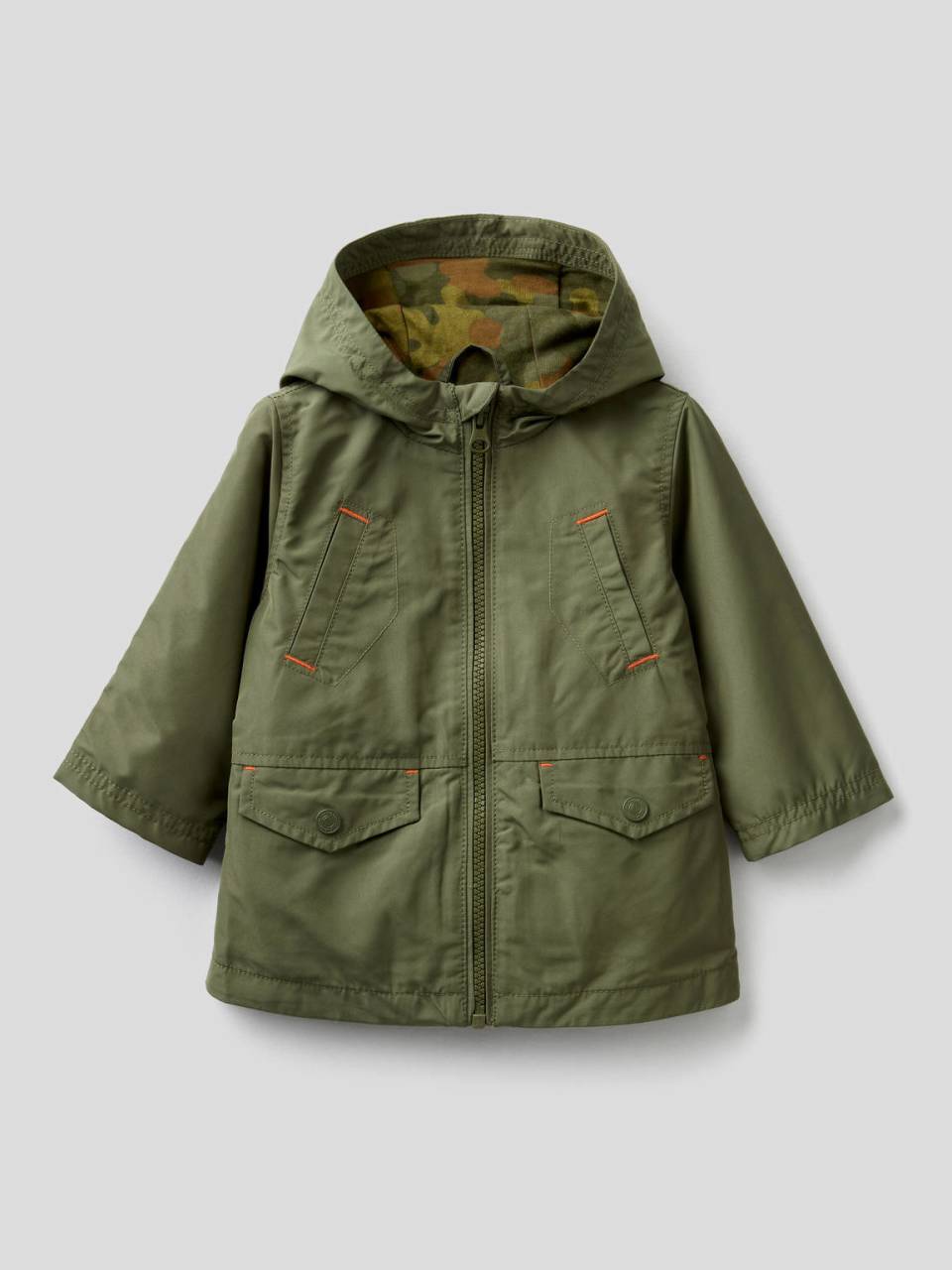 Parka benetton top bambino