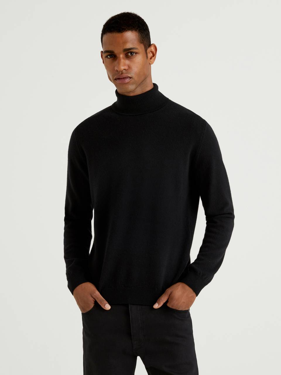 Benetton roll neck jumper