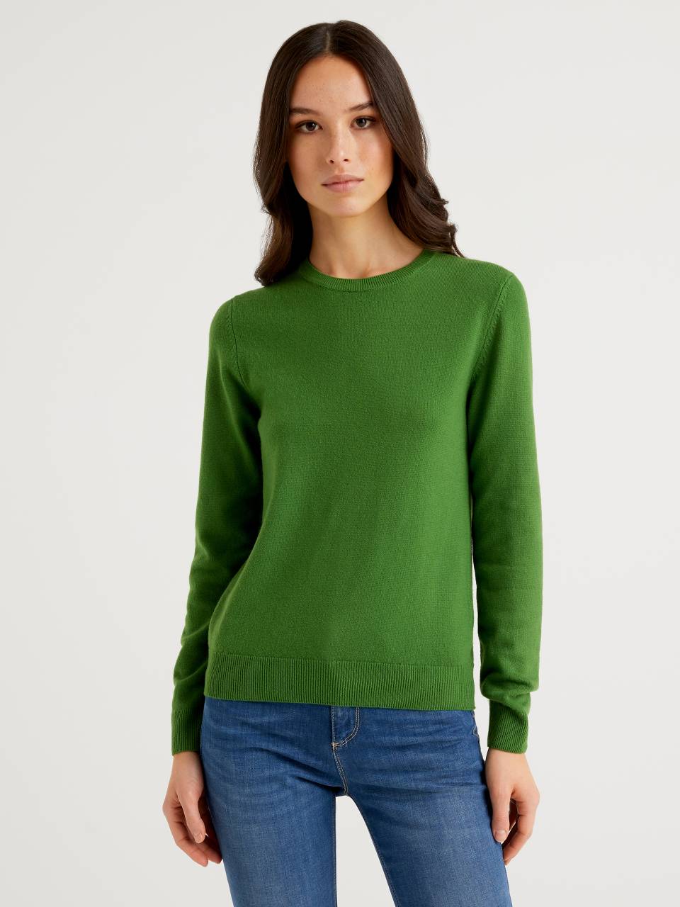 green cashmere jumper womens